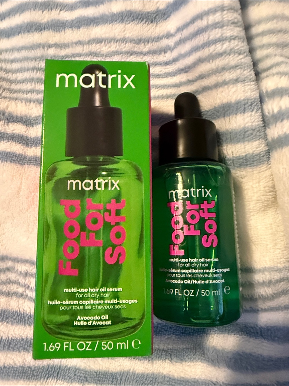 Matix Food For Soft Avocado Hair Serum - Green